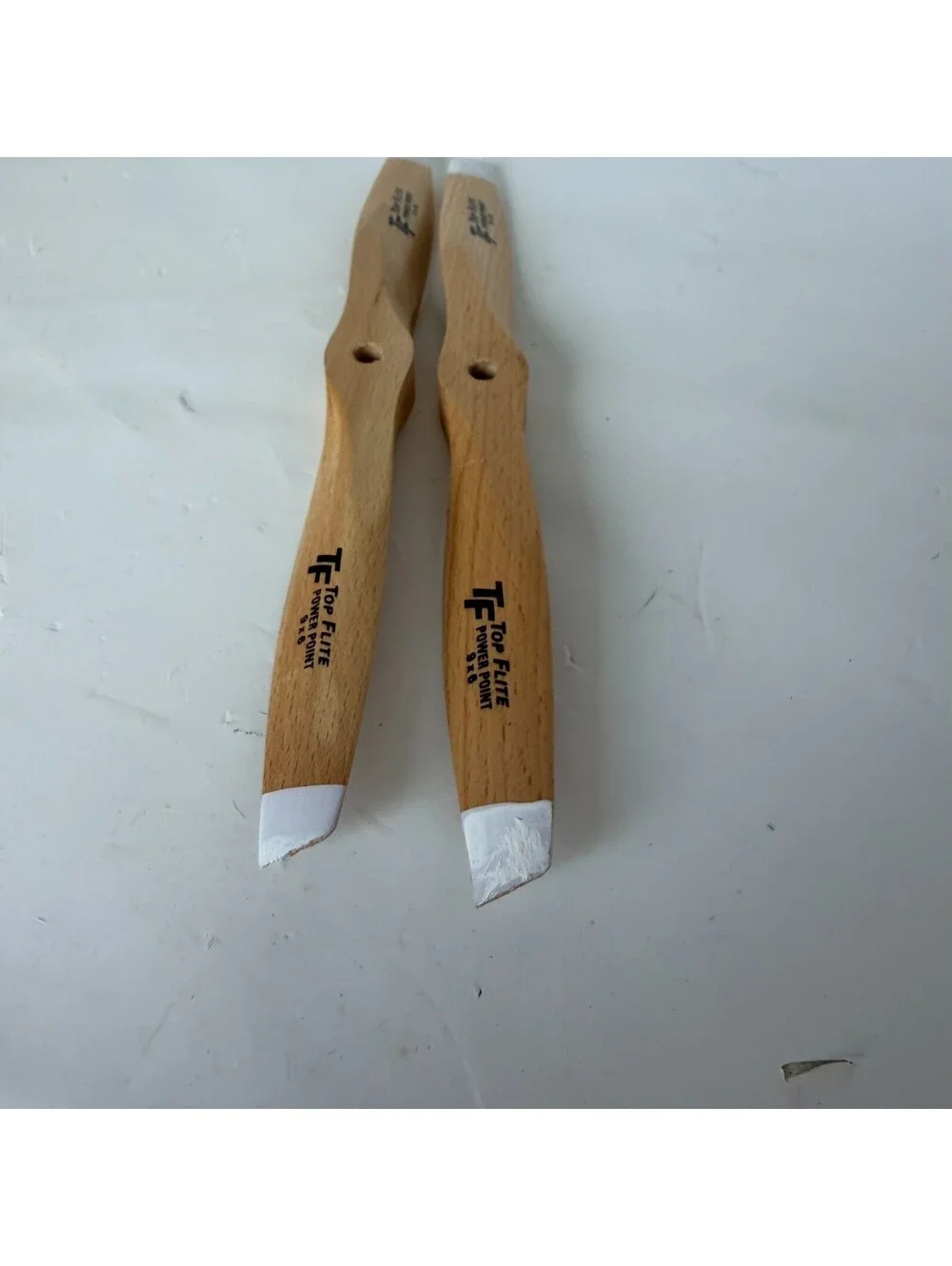 Top Flite 9x6 Power Point Wood Propellers RC Model Airplane Set of 2 New